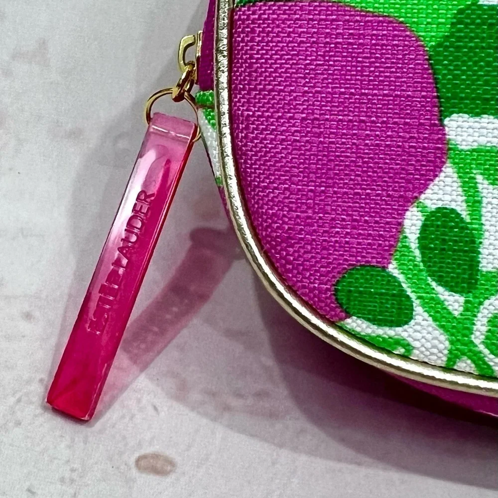 Lilly Pulitzer x Estée Lauder Floral Travel Makeup Toiletries Bag Clutch